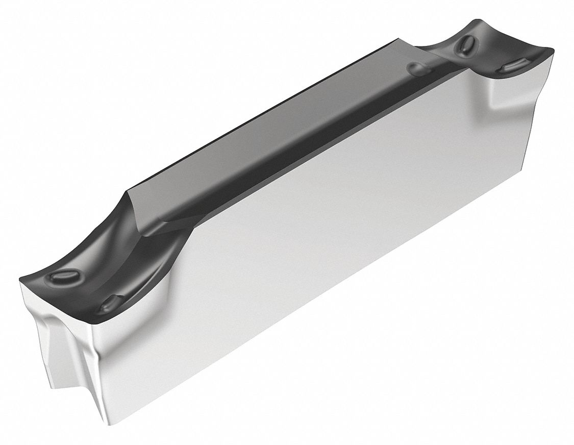 Indexable Parting and Grooving Insert: Left Hand, 2.00mm Max. Grooving Wd, CF6 Chip-Breaker