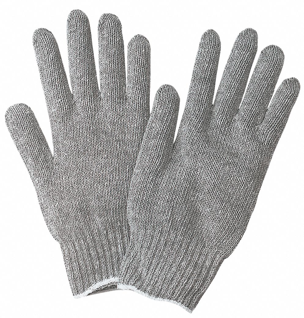 Regular Weight Cotton Poly Gray M PK12