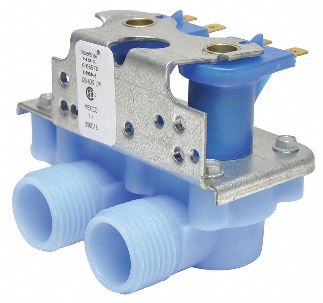 ROBERTSHAW, Fits GE Brand, For WH00X531, Laundry Valve, 3/4" 11.5 NHT