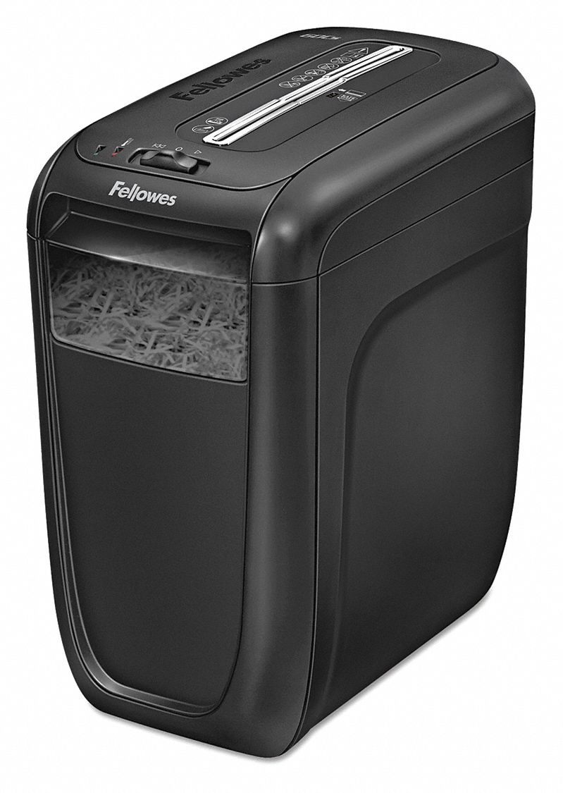 Paper Shredder Cross-Cut 10 Sheet Black
