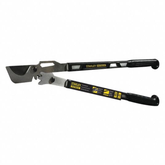 STANLEY Bypass Lopper, 32" L, Steel 468F46BDS6324 Grainger