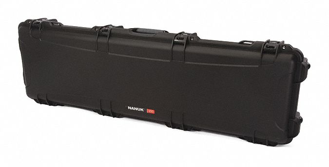 PROTECTIVE CASE, 55-4/32 IN L, 17-19/64 IN W, BLACK