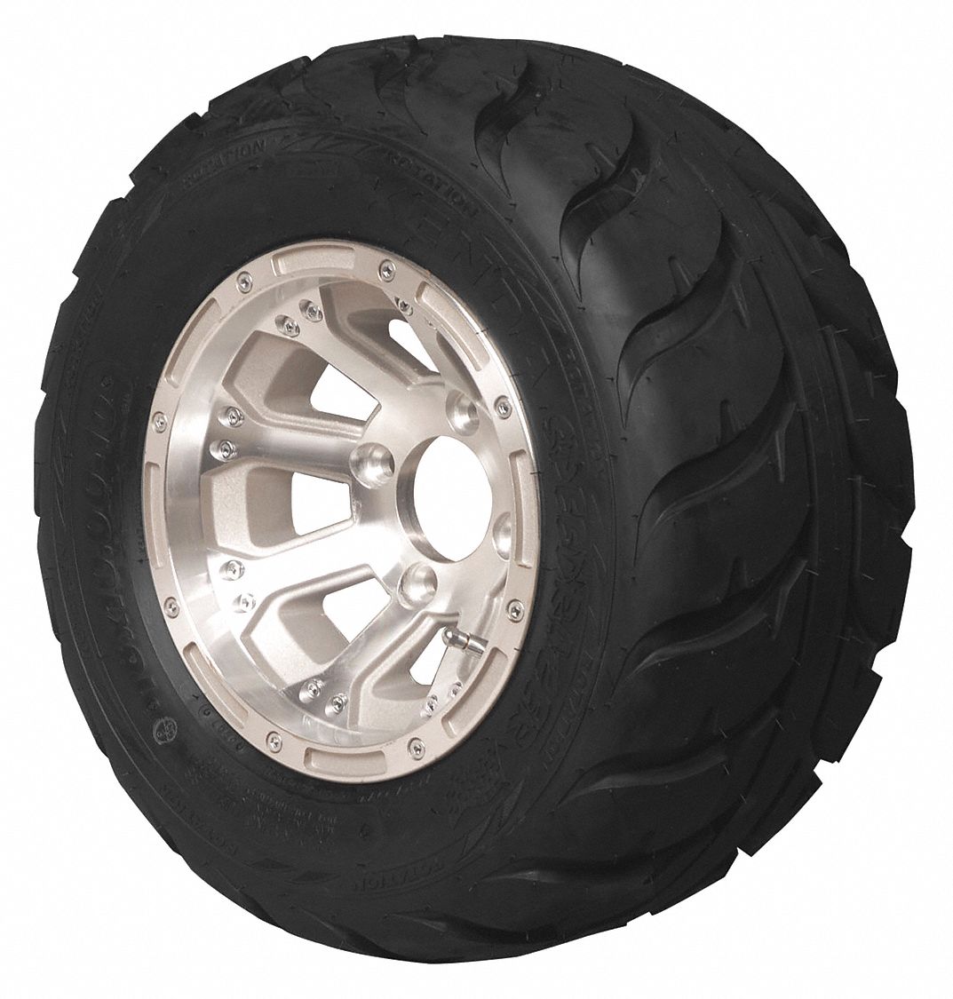 Tire and Wheel Speed Racer Assembly, Driver: 7 in Overall Wd