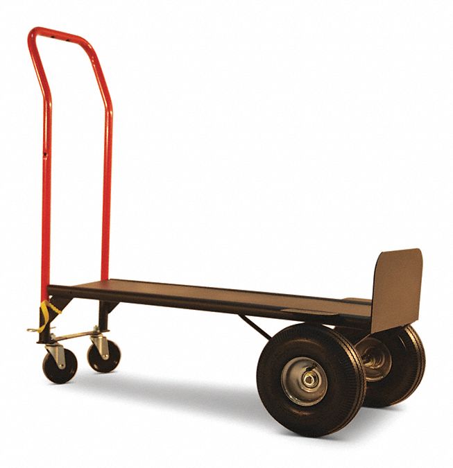 Milwaukee Hand Trucks, Convertible Truck,with Solid Platform - 56yk23 