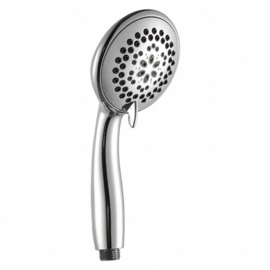 AQUAPLUMB, Hand Shower and Head,Chrome,6 Function 56YM68319010 Grainger