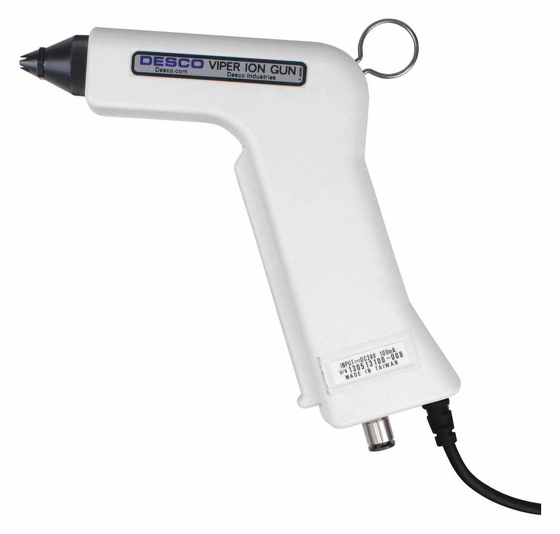 Neutralizing Electrostatic Charges; Dislodging Charged Dust and Debris