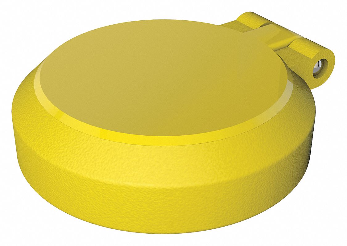 Dust Cover Assembly, Eyewash, Yellow For 49EV44/49EV45/49EV46/49EV47
