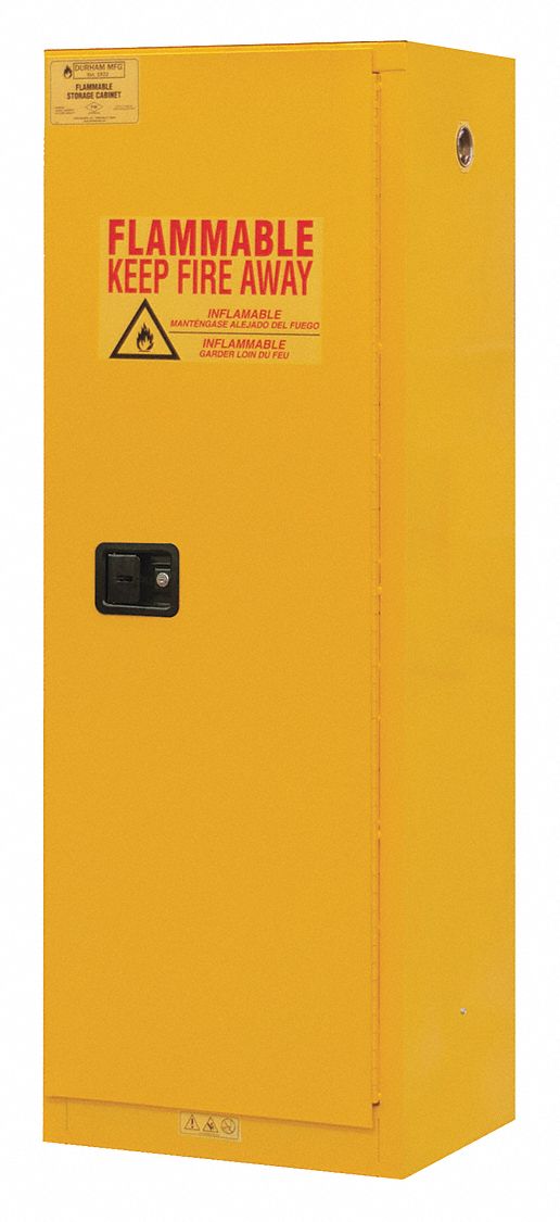 FLAMMABLE STORAGE,22 GAL,MANUAL