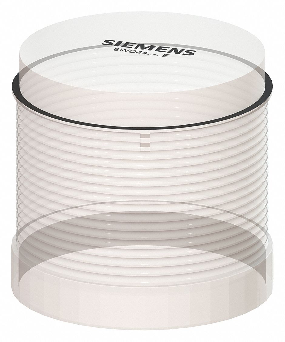 SIEMENS Módulo de Columna Luminosa, Transparente, LED, Voltaje 115VCA ...