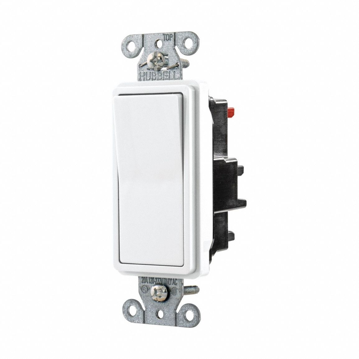 HUBBELL, Rocker Switch, Single Pole, Wall Switch - 902XA5|DS120STW ...