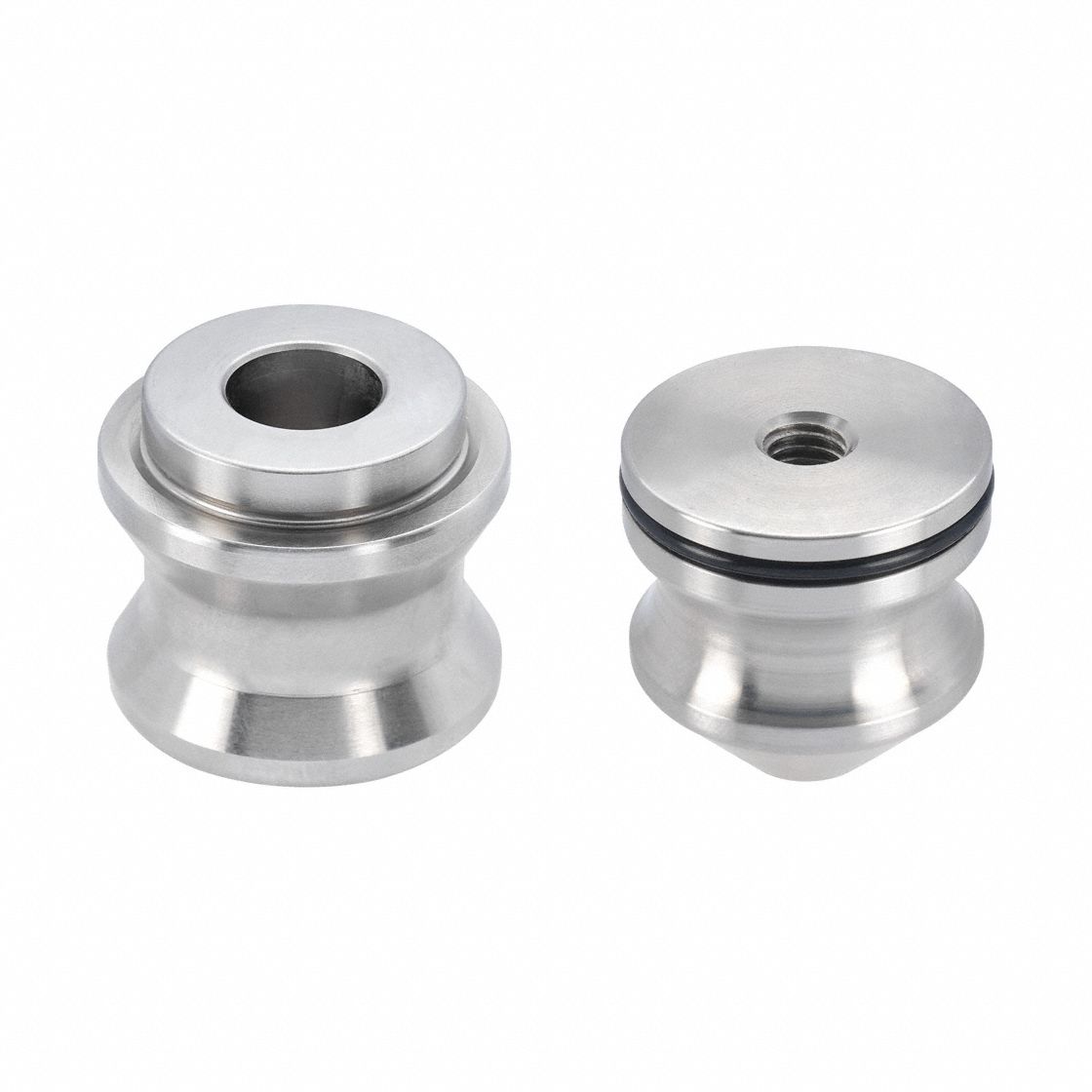 Clamping Hardware: Zero Point Pull-Stud, M8 Thread Size, 22 mm Outside Dia, 19 mm Overall Ht