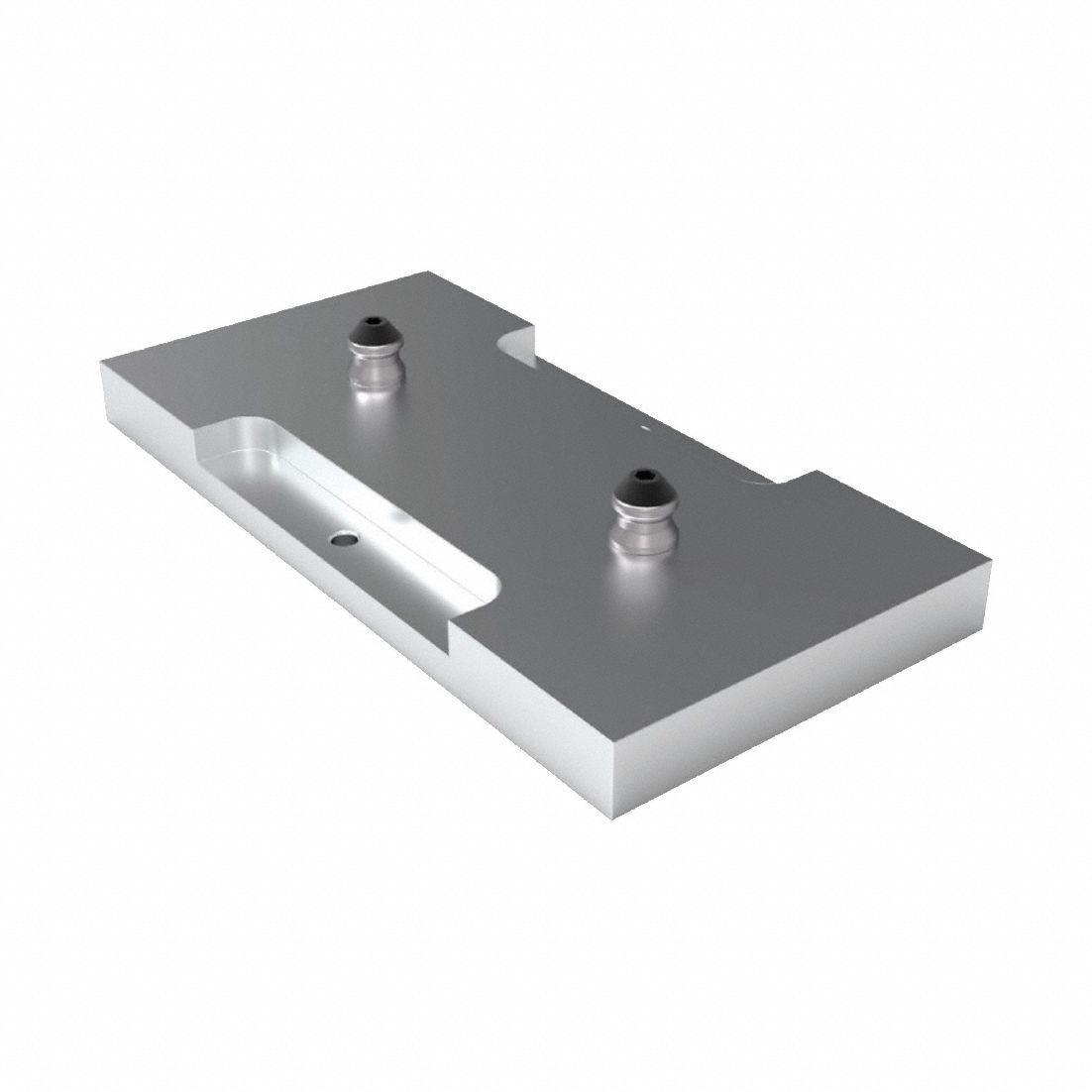 VEKTEK Fixture Plates: Aluminum, Rectangular, 51.1 lb Wt, 196 mm W x 396 mm L x 72 mm H, 2 Studs (MPN 572121). Key specifications — Product Type: Fixture Plate; Brand: VEKTEK; Installed Components: Timing Stud.