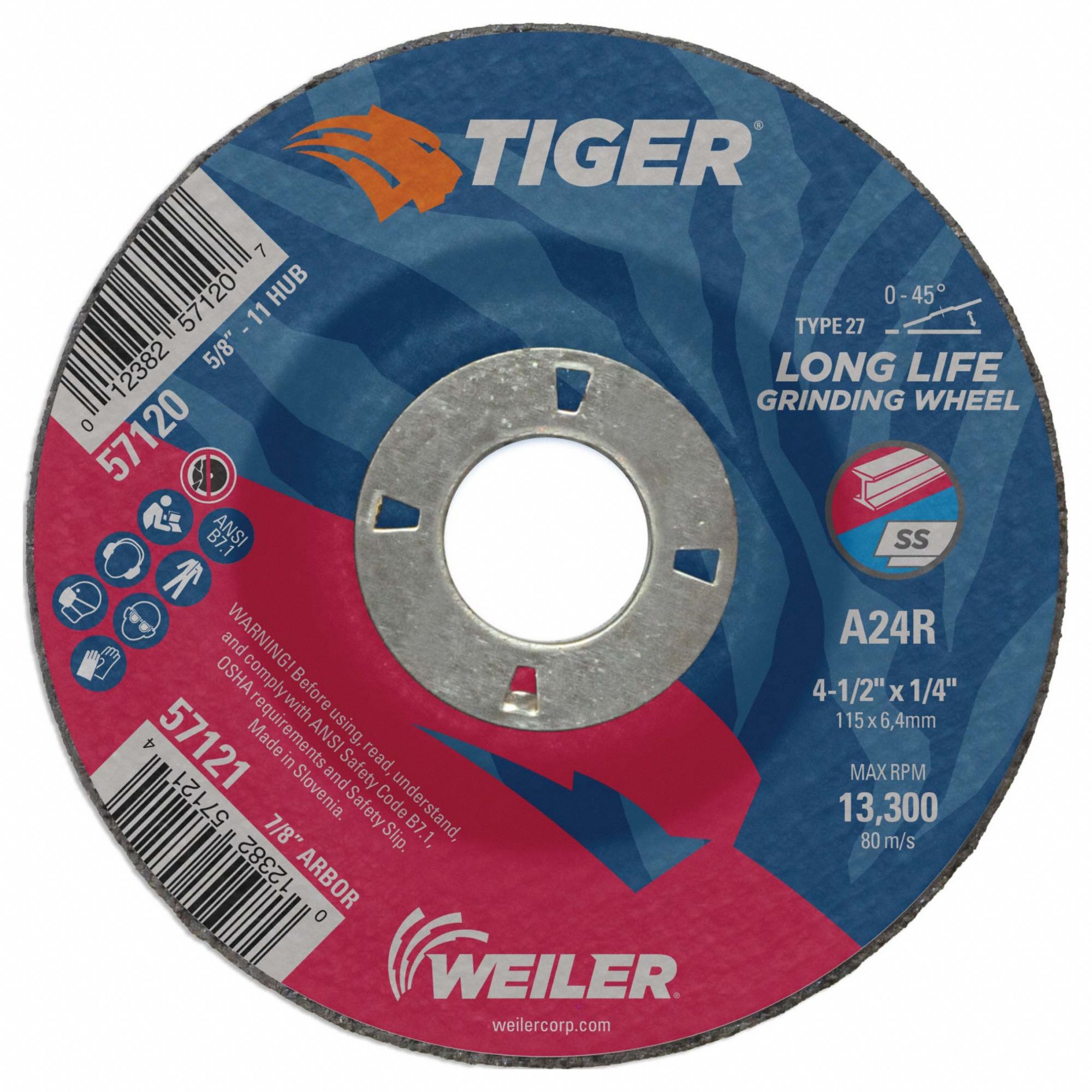 GW-4-1/2 X 1/4 X 7/8 A24R Type 27