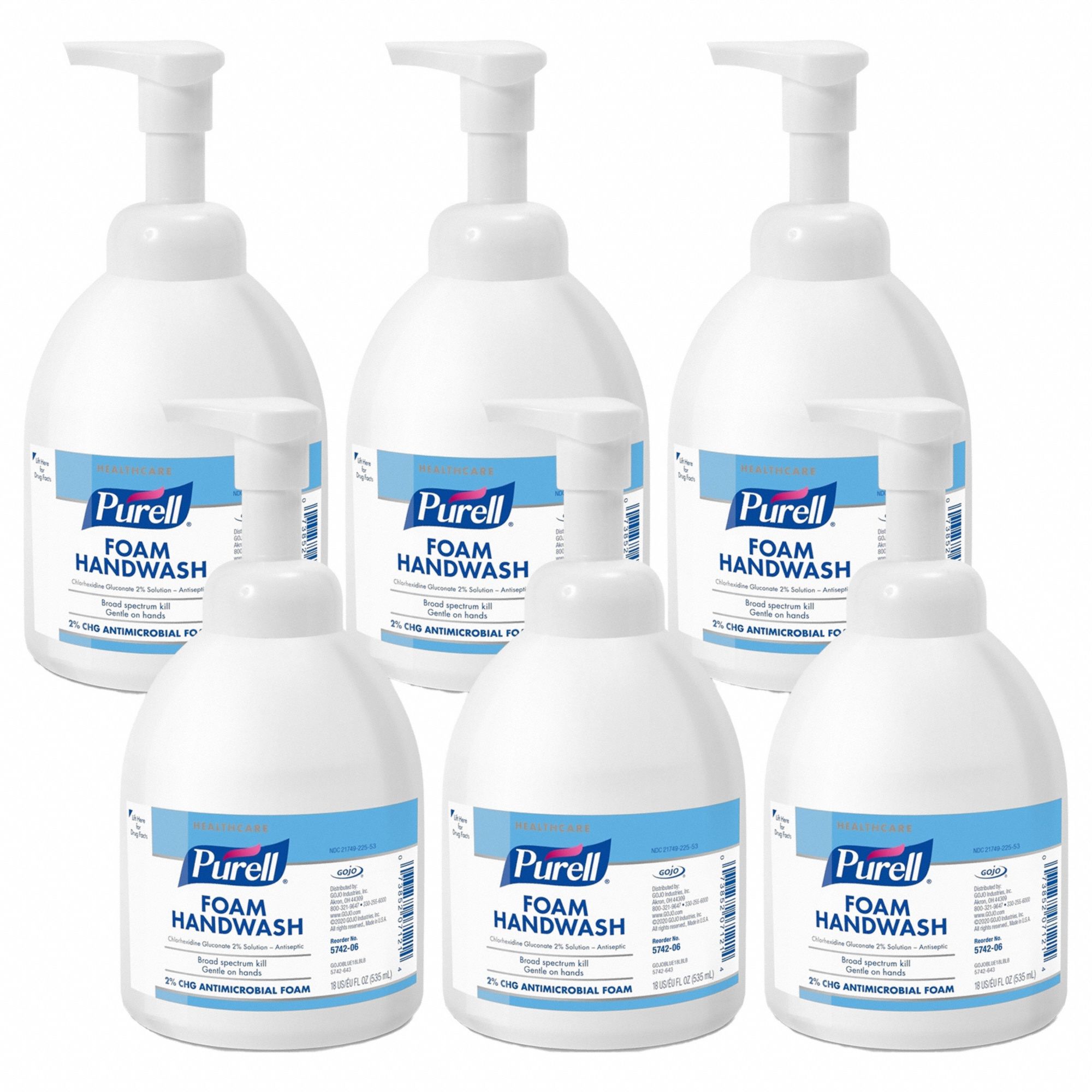 Liquid Hand Cleaner 535mL Unscented PK6