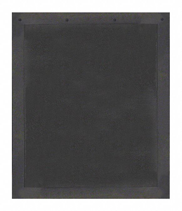 Mudflap, Rubber, Extra HD, Blk, 24" x 36", PK2: 2 PK