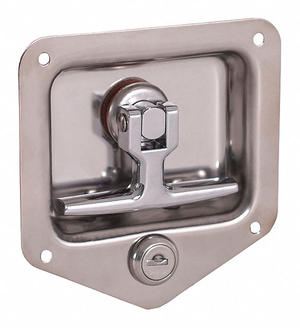 T-Handle Latch, Triple Point, Stainless