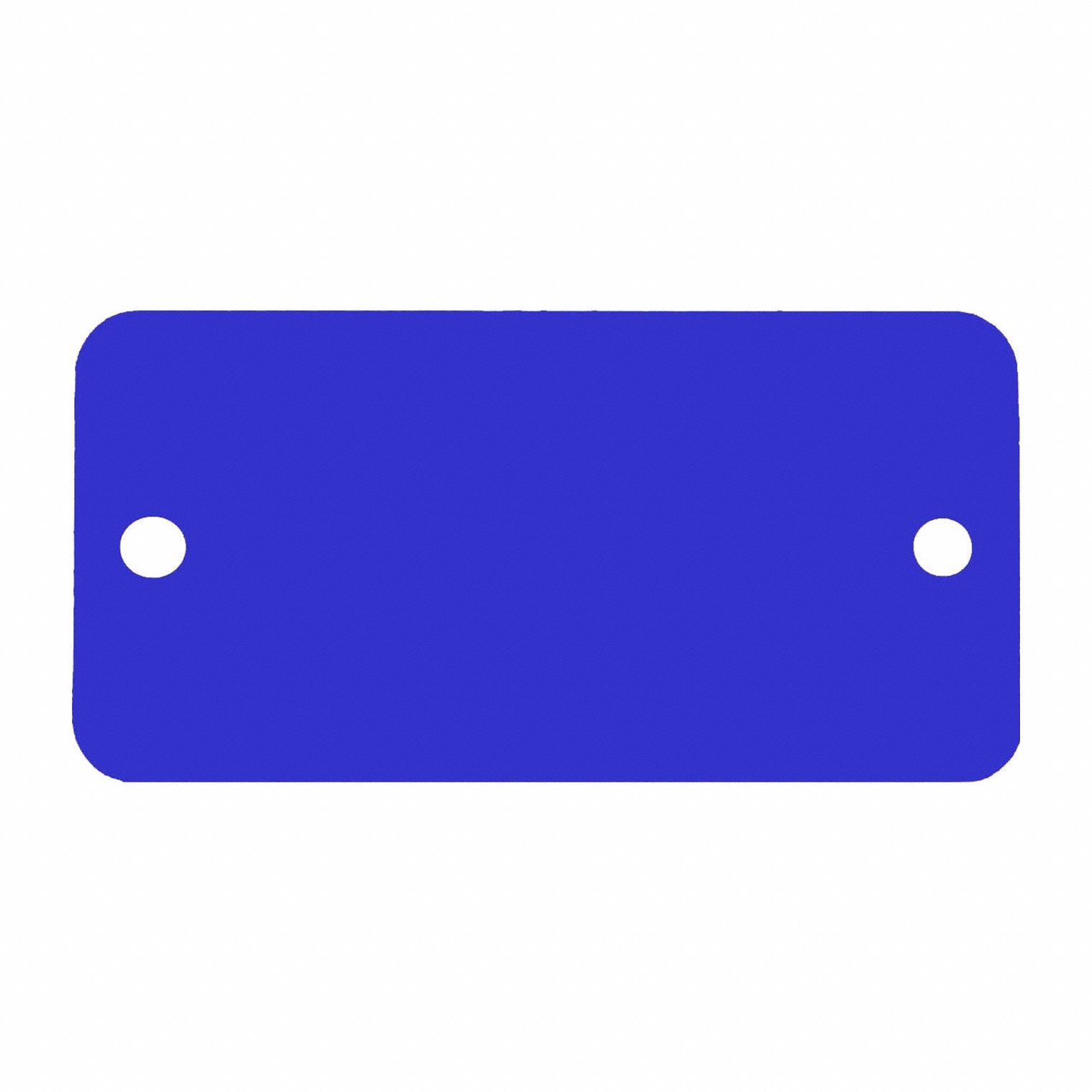 Tag 3inx5in Anod Alum Blue PK5