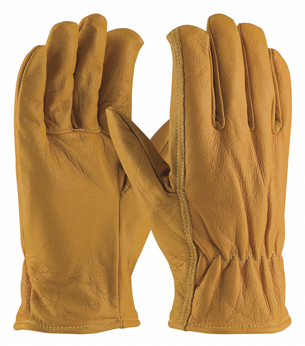 PIP, S ( 7 ), Drivers Glove, Leather Gloves 579A6509K3700/S Grainger