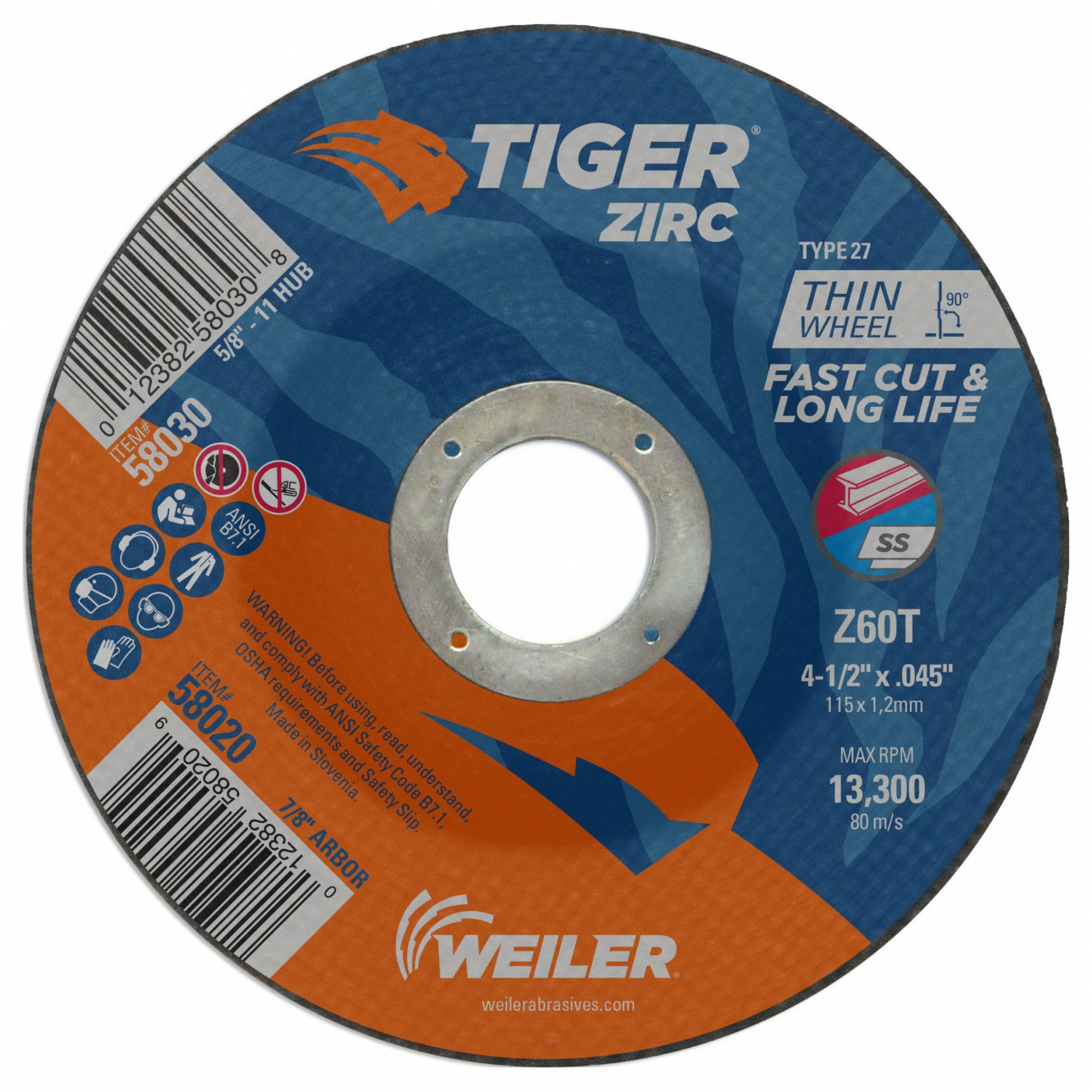 CW-4-1/2 X .045 X 7/8 Type 27