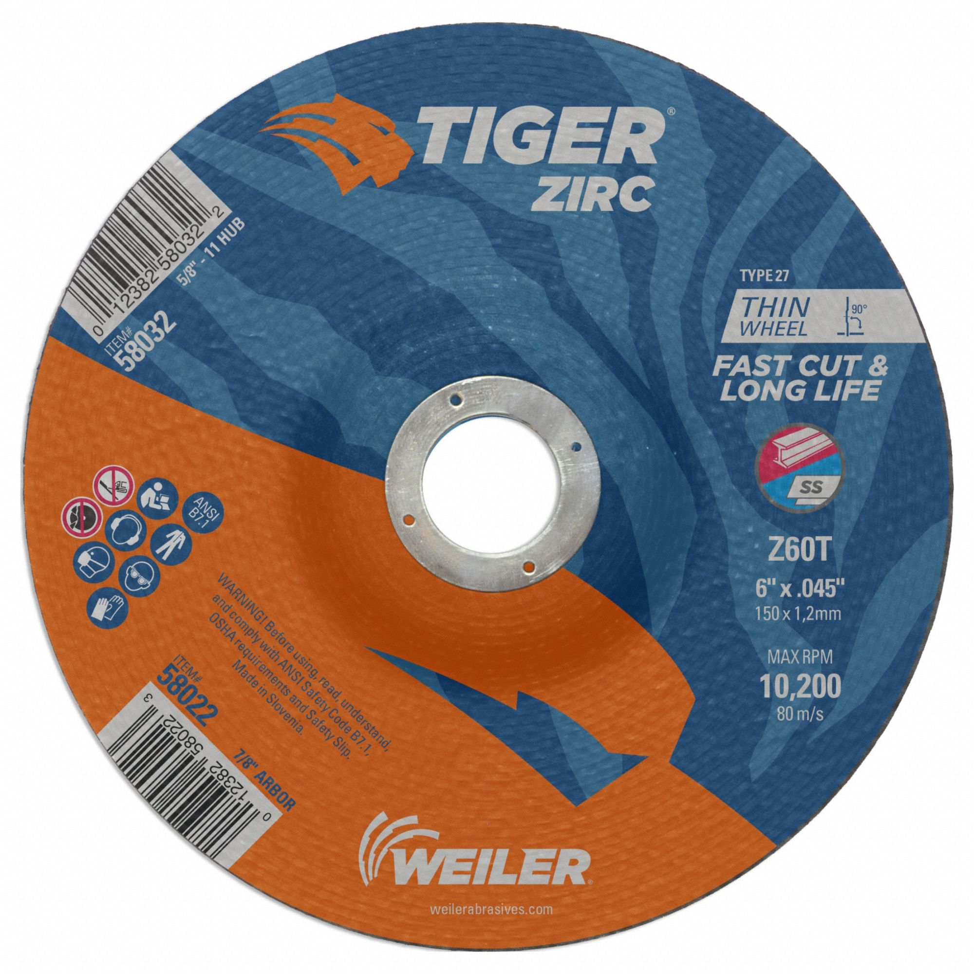 CW-6 X .045 X 7/8 Type 27