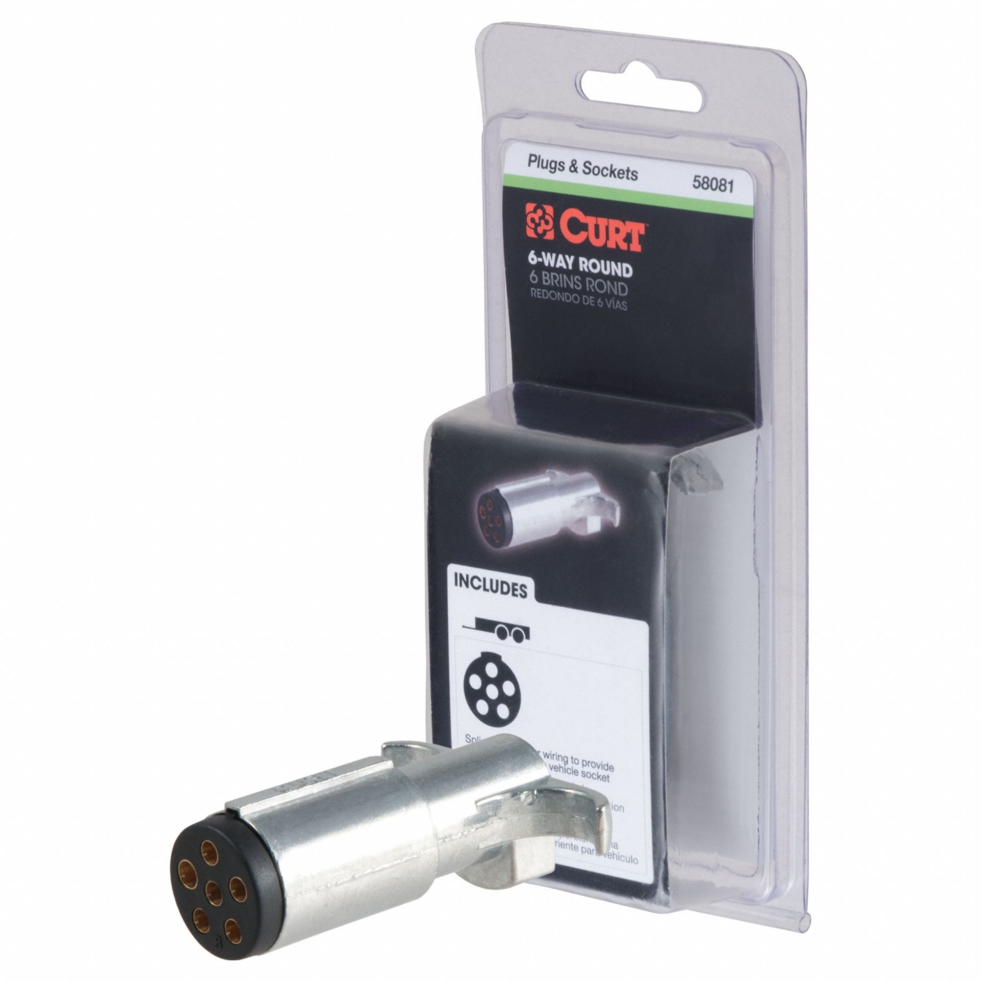 Automotive Electrical Plug: 6-Way, Plastic