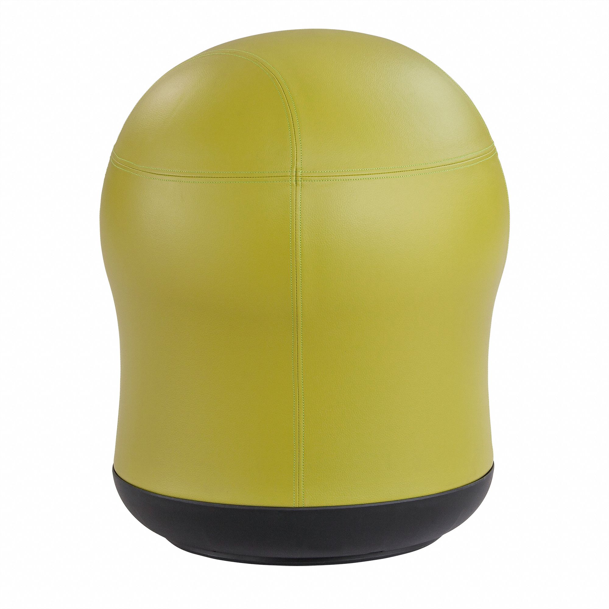 Ball Chair: 23 in Max Overall Ht, 17 1/2 in Overall Wd, Swivel, Green