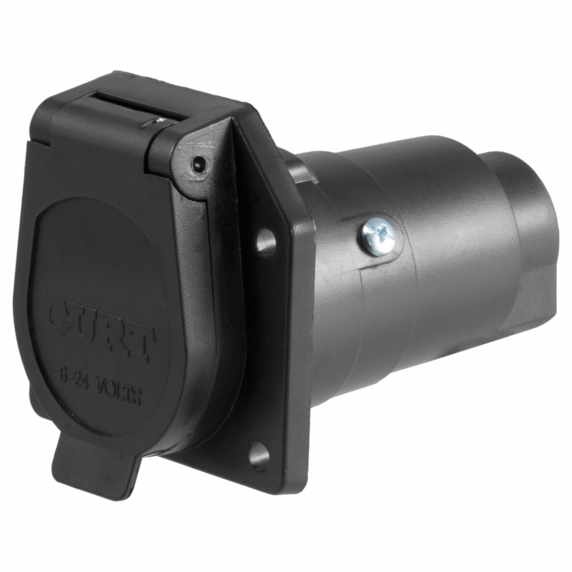 Automotive Electrical Plug: 7-Way, Plastic, Vehicle