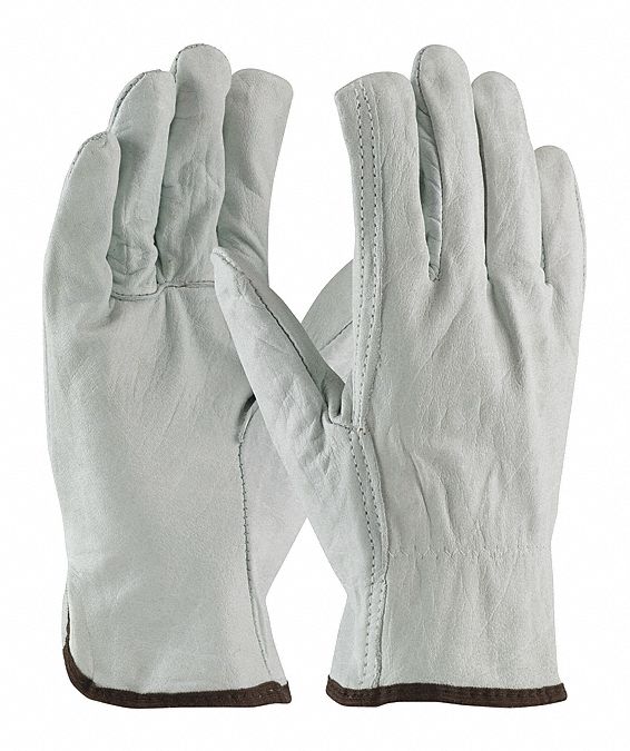 PIP, L ( 9 ), Cowhide, Leather Gloves - 581U14|68-105/L - Grainger