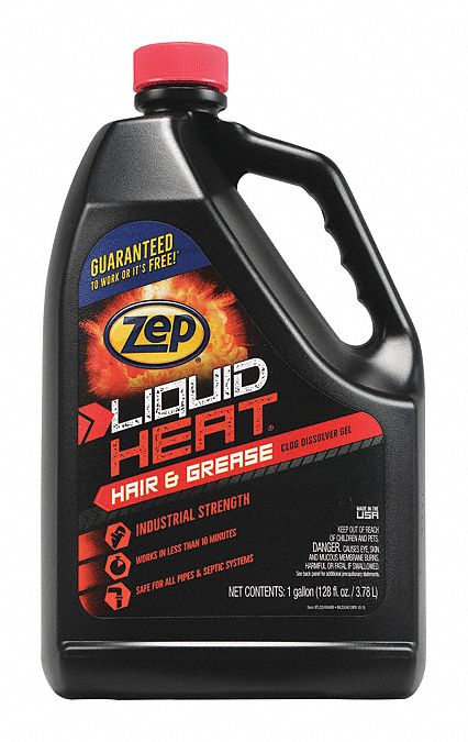 Liquid Heat Drain Opener 128oz PK4