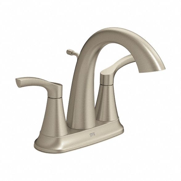 Bathroom Faucet Brushed Nickel 1.2 gpm