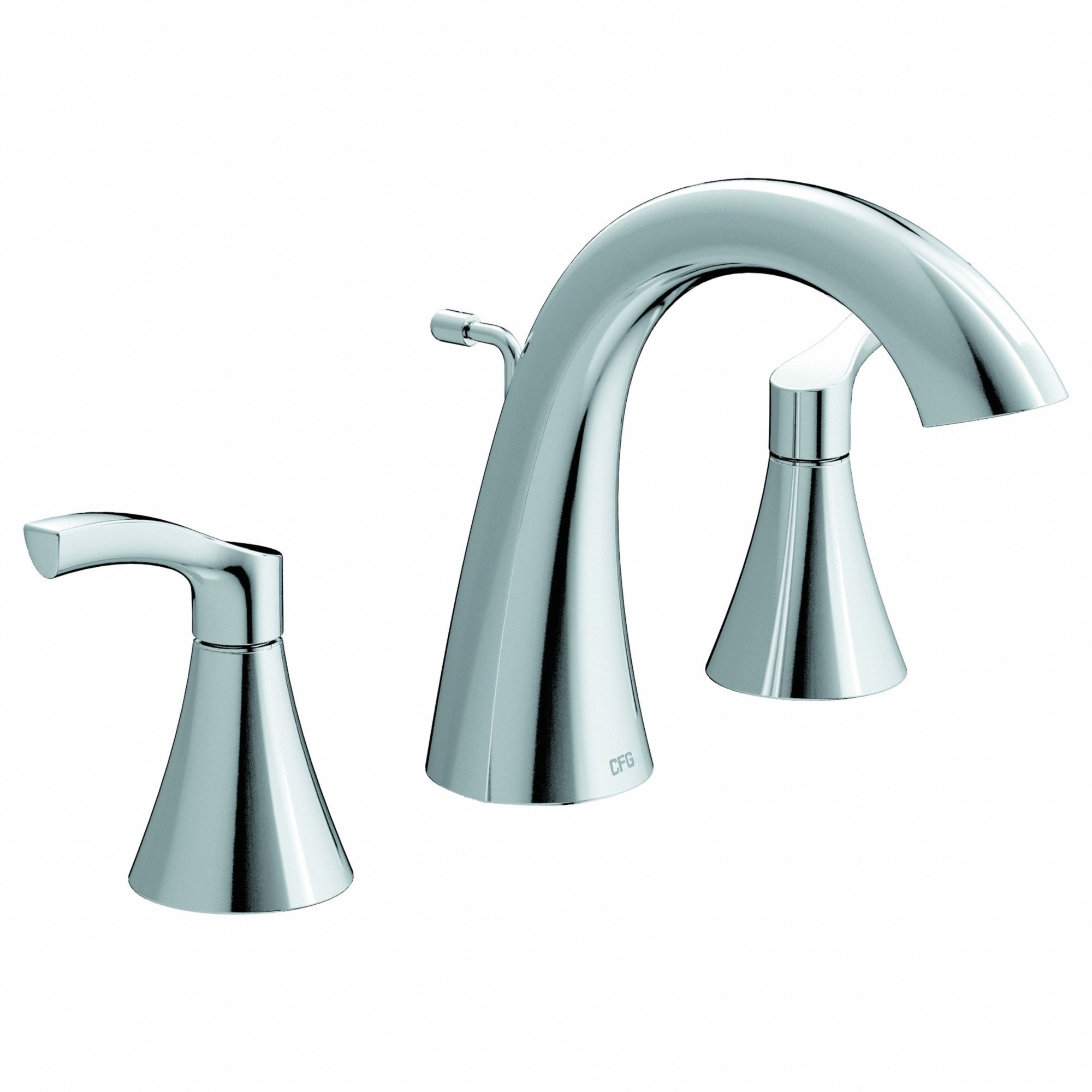 Bathroom Faucet Chrome Metal 1.21 gpm
