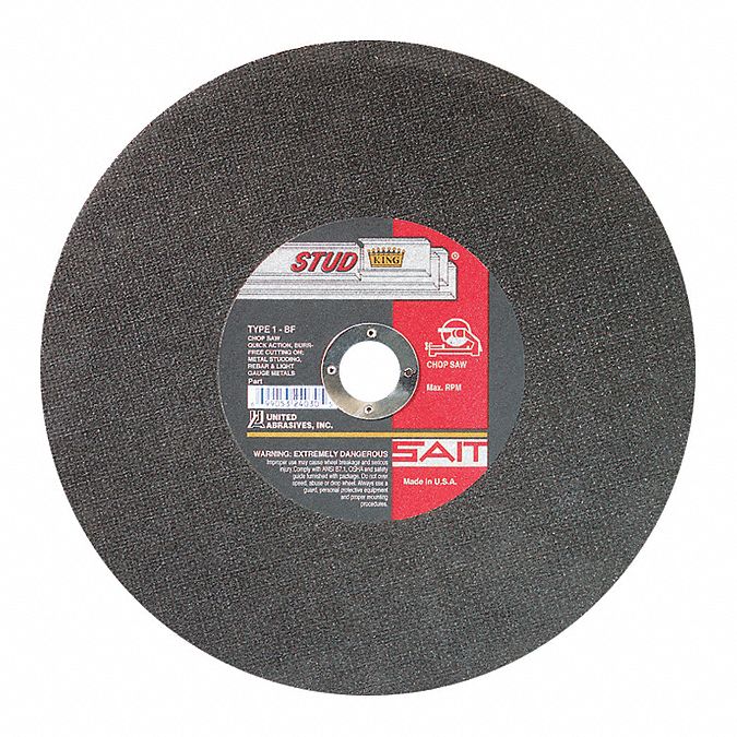 WHEEL CUTCHOPSAWTF12X3/32X1STUDKING