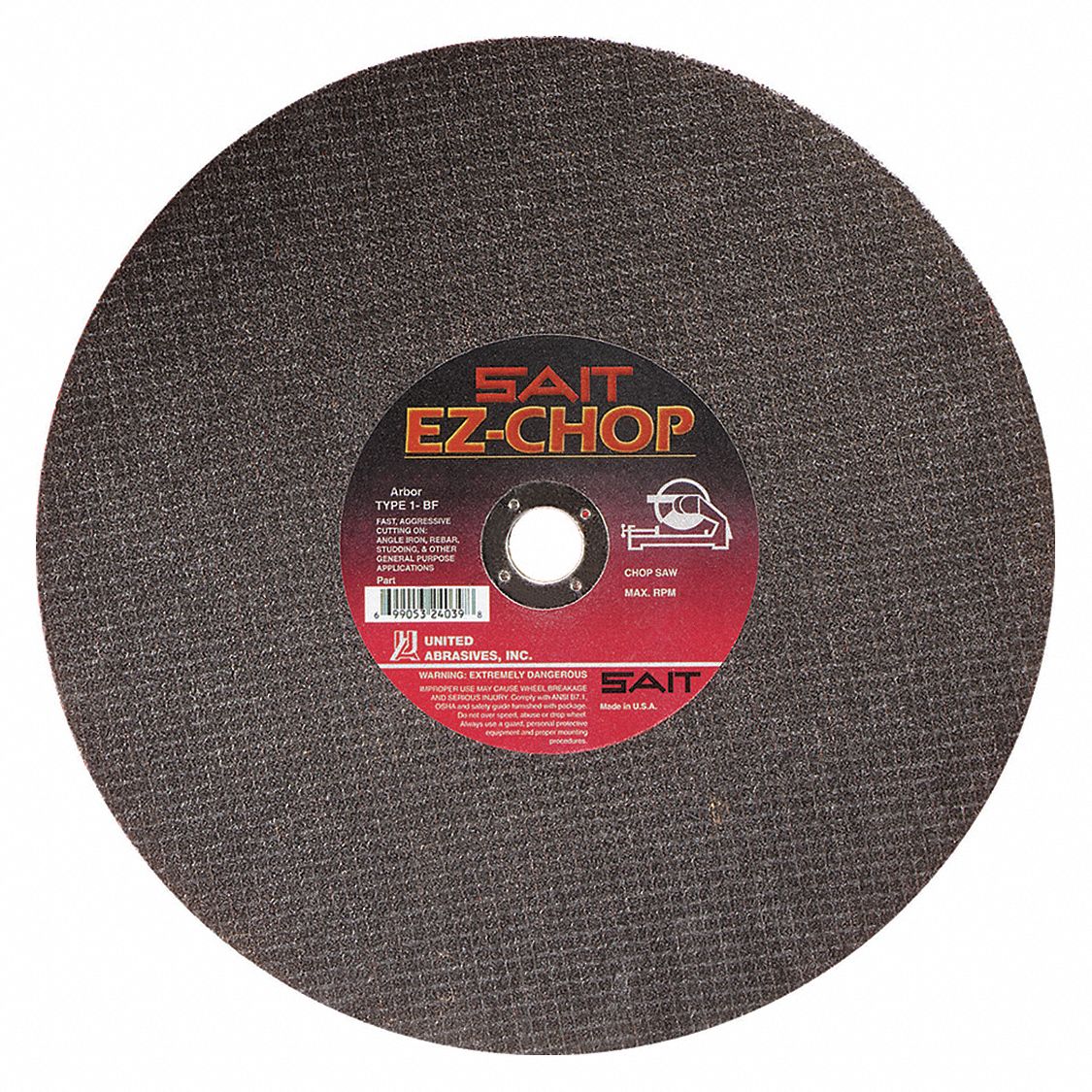 WHLCUTTINGCHOPSAWTF12X3/32X1EZ-CHOP