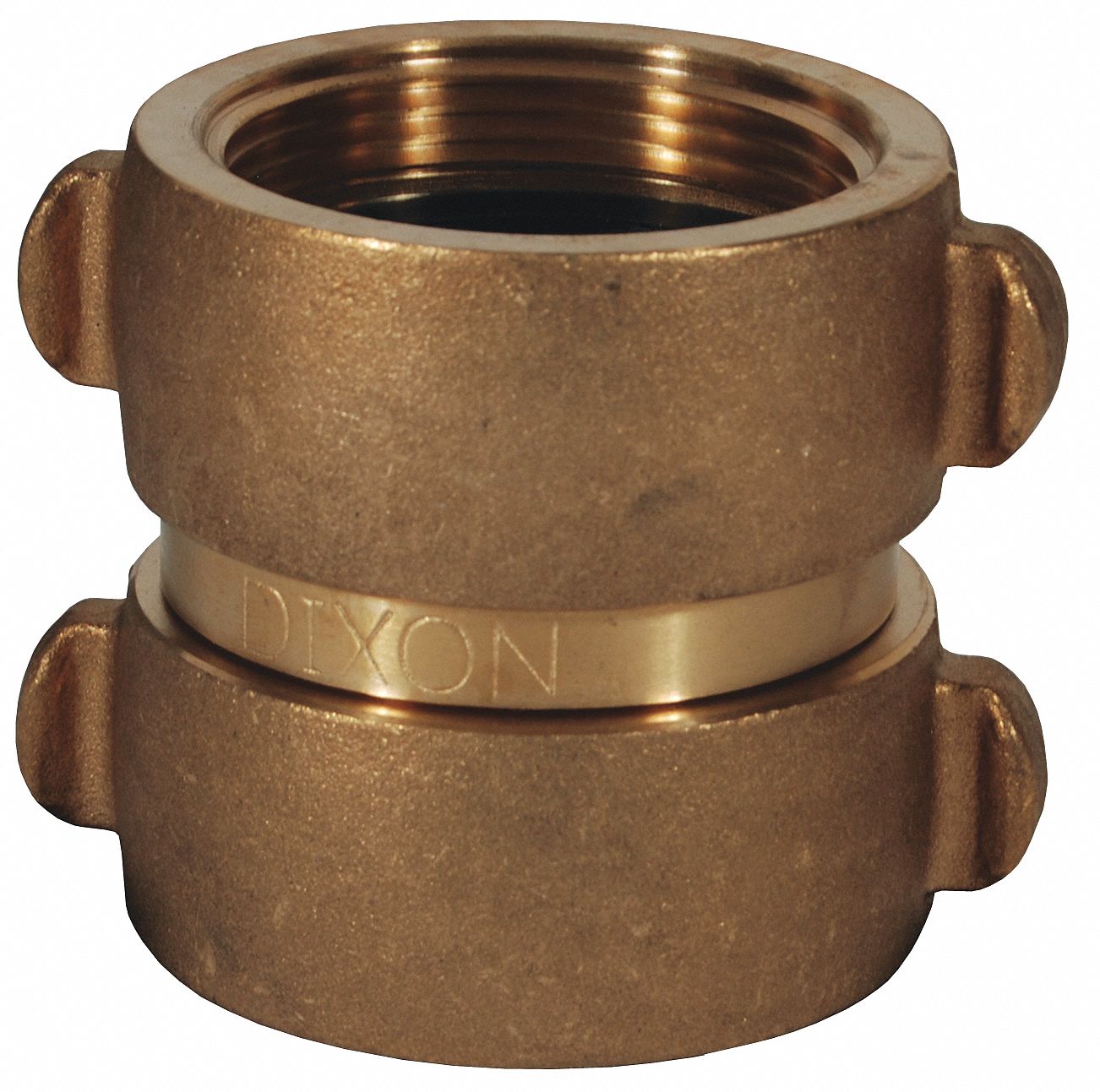 DIXON VALVE & COUPLING, Female SwivelRockerLug,Brass NST,11/2