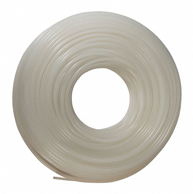 Polyethylene Natural Tubing,1/4",500ft. 58CP270817CR Grainger