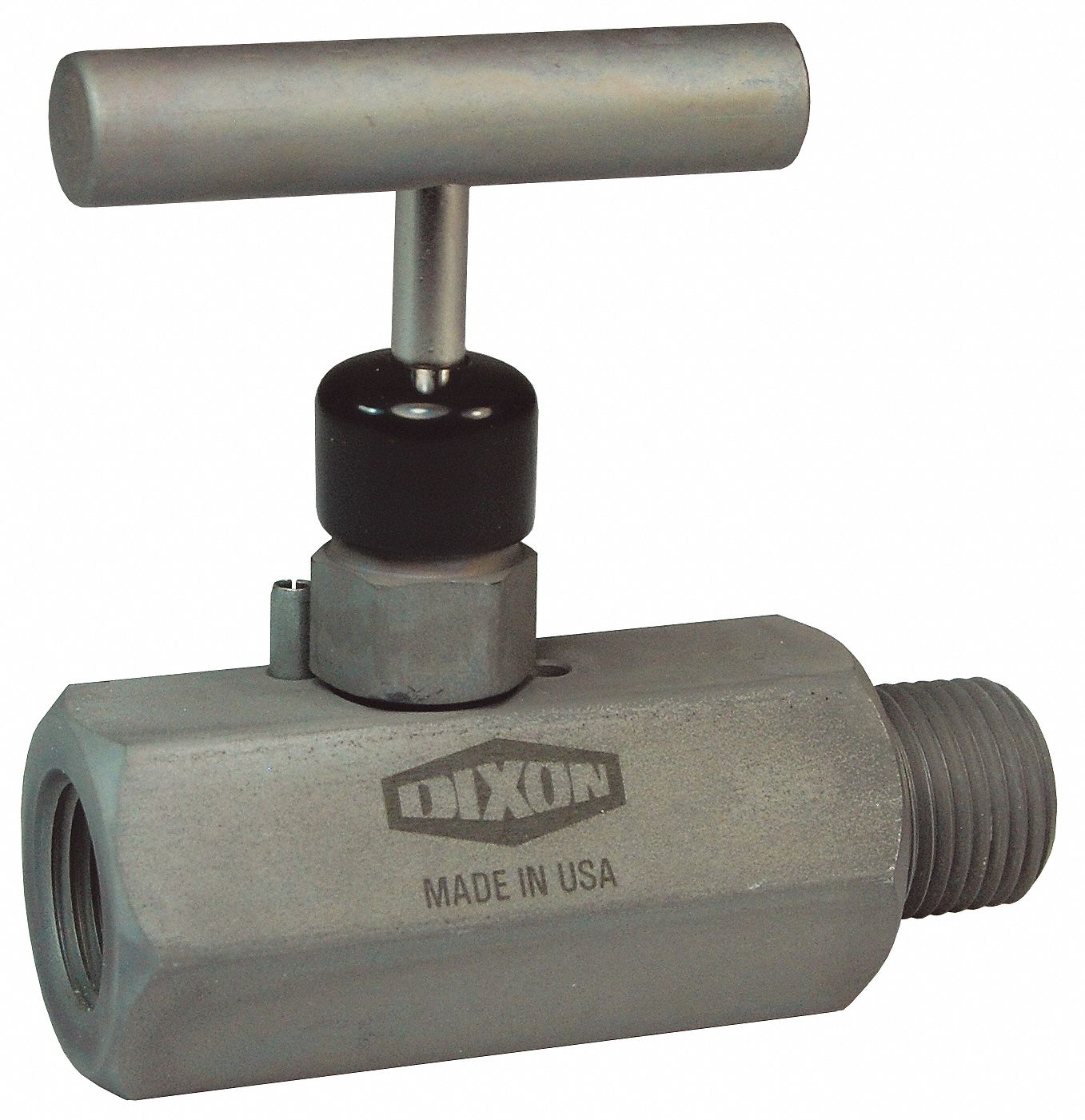 Mini Needle Valve Male to Female ST,1/2" Grainger