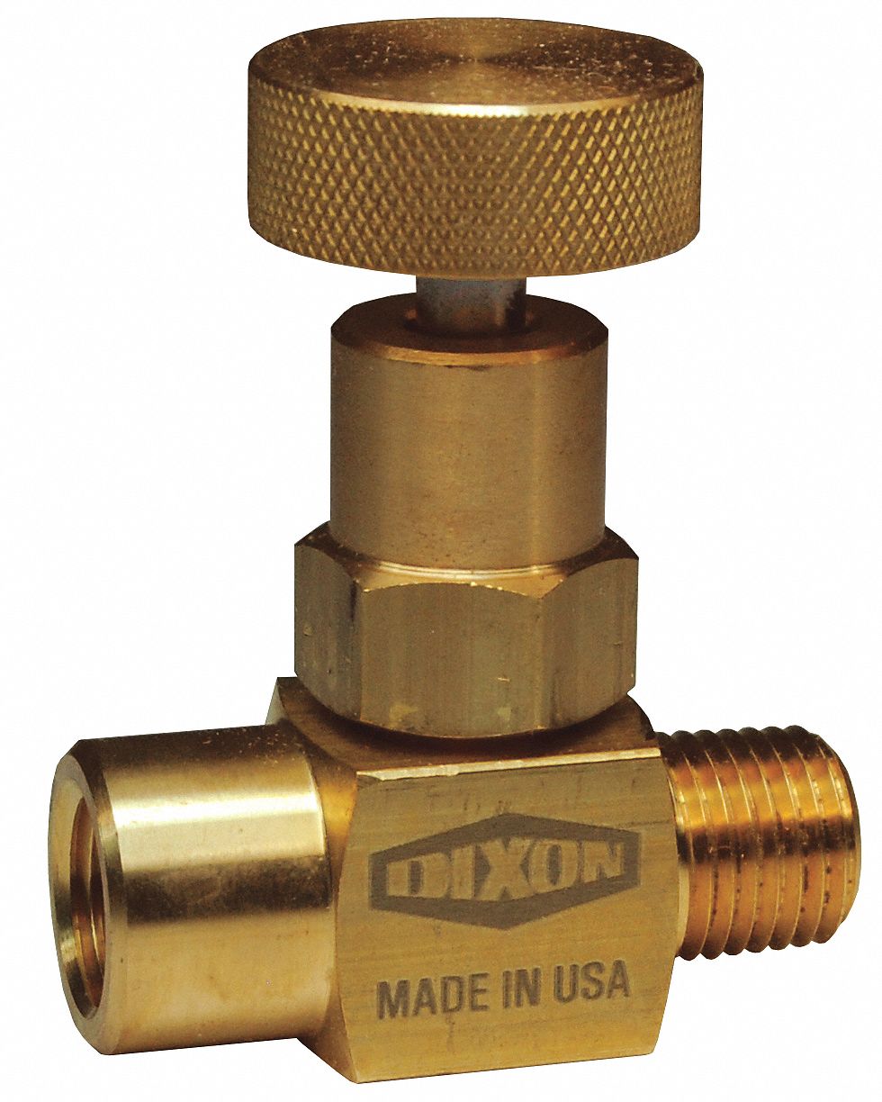 Mini Needle Valve Male to Female BR, 1/4"
