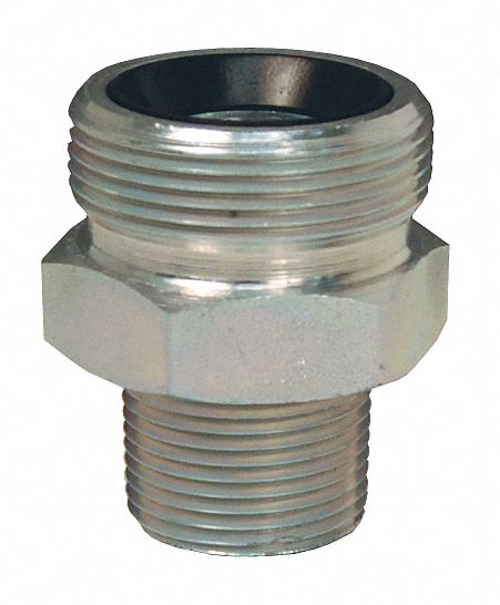 Ground Joint Spud, Male, 1-1/2", NPT, NPSM