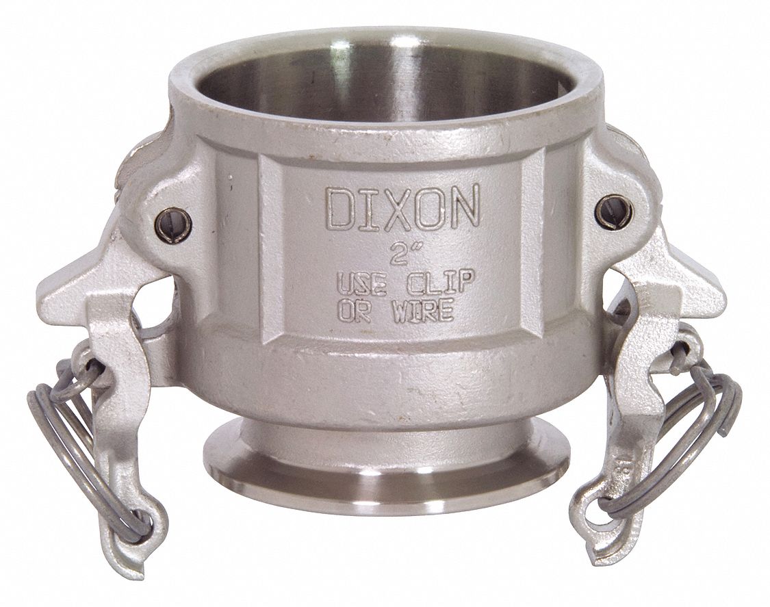 DIXON VALVE & COUPLING Cam and Groove Coupling, Body Material 316