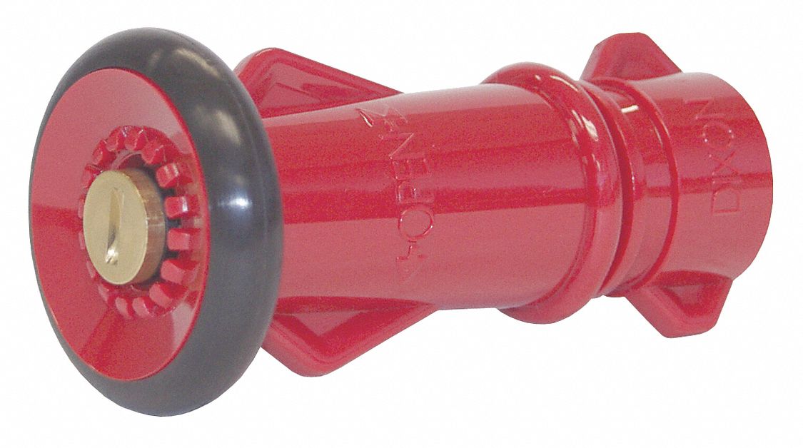 Poly Fog Nozzle w/Bumper, 3/4", GHT