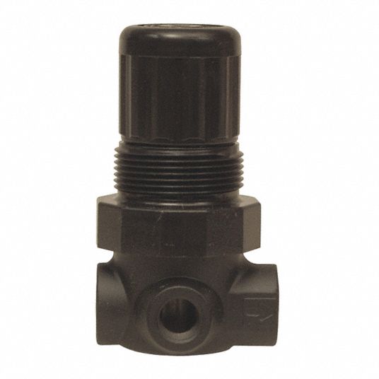 DIXON VALVE & COUPLING, Zinc, Series 1-Miniature Regulator,1/4 ...