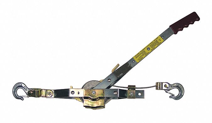 Cable Puller, 3/4 t, 22 ft. Cable, USA