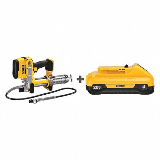 20 volt dewalt grease gun hot sale