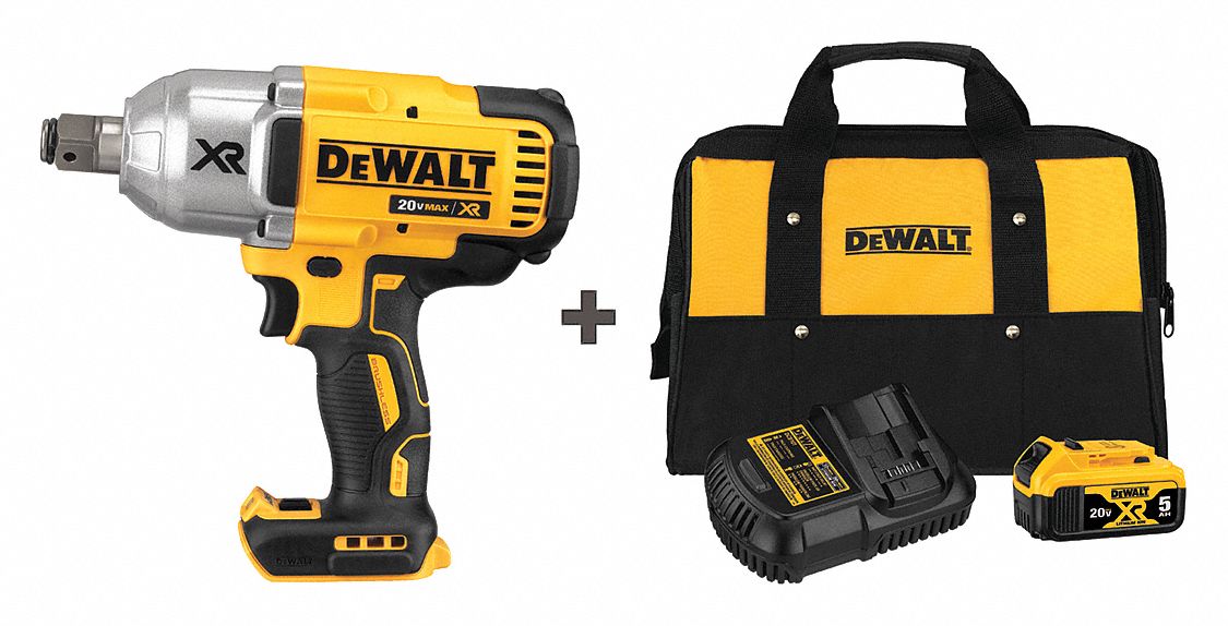 3/4 in Square Drive Size, 700 ftlb Fastening Torque, Impact Wrench