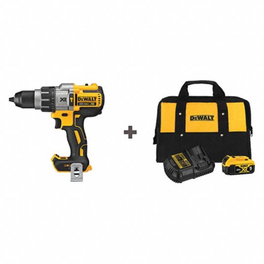 DEWALT, 20V, Premium, Cordless Hammer Drill Kit 58JM03DCD996B