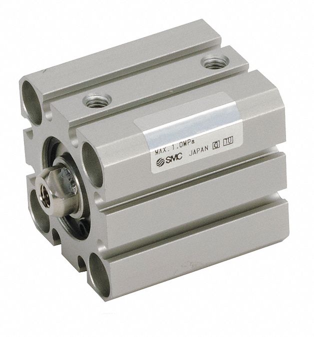 SMC Compact Cylinder, 16mm Bore, 15mm Stroke - 58JX14|CDQSB16-15D ...