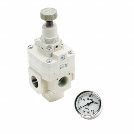 SMC Precision Air Regulator - 58JX26|IR3010-04G-A - Grainger