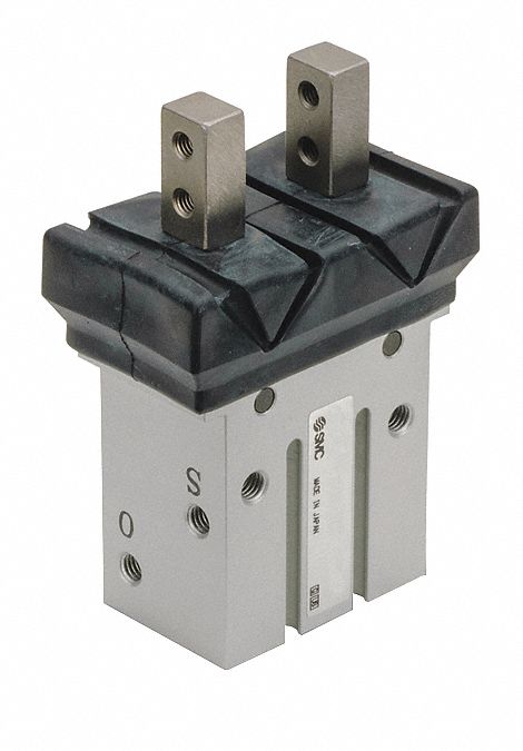 Parallel Gripper: 6 mm Stroke Lg, 14.5 psi to 101.5 psi, 101.5 psi Max Op Pressure, 38 mm Overall Lg