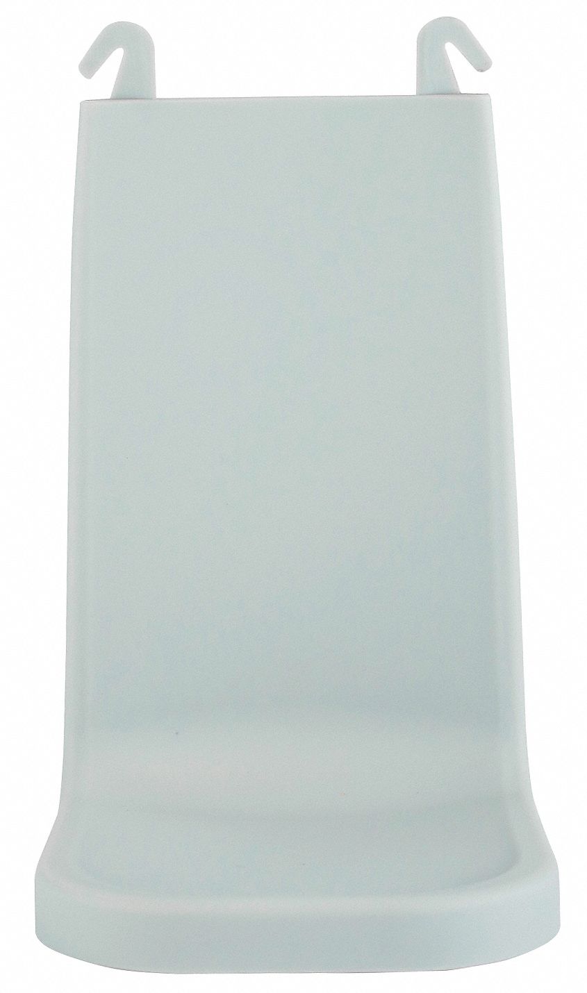 Hand Soap Dispenser, Drip Tray, Gray, PK6