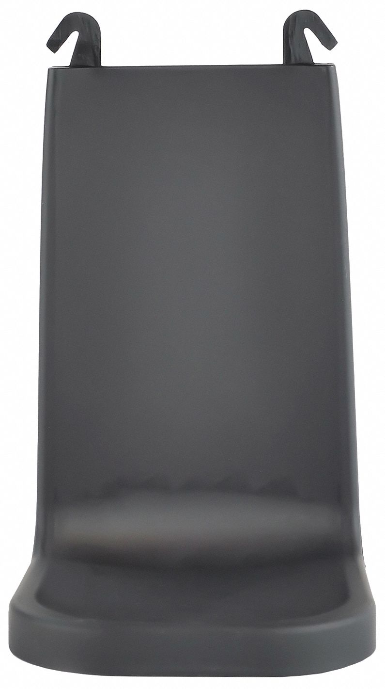Hand Soap Dispenser, Drip Tray, Black, PK6